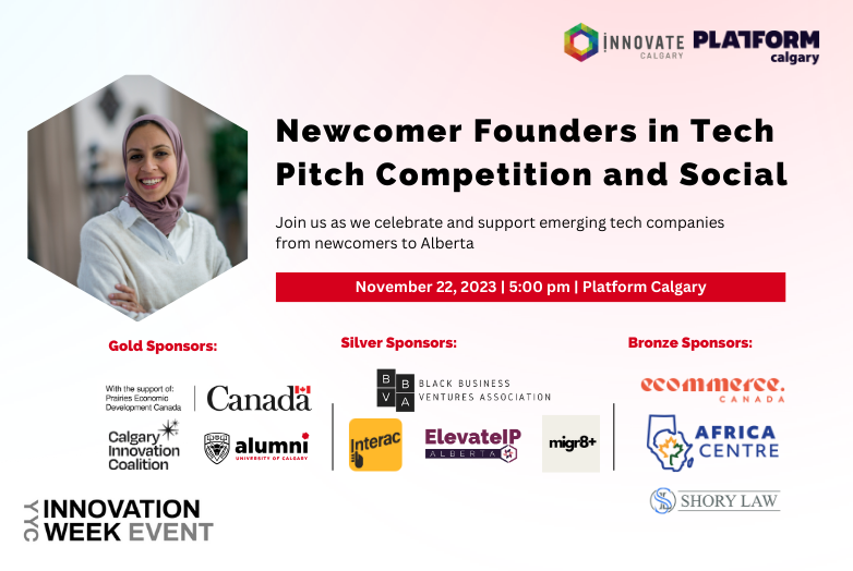 Newcomer Founders in Tech Pitch Competition and Social